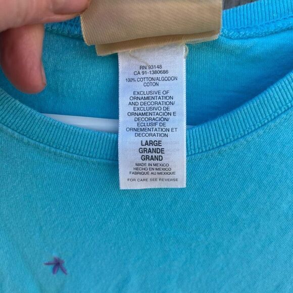 Top Stitch by Morning Sun t-shirt short sleeve large angels - Picture 5 of 7